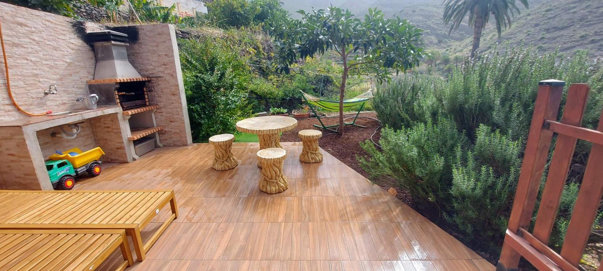 Cabana Los Palmeros, Vista Al Mar Y La Montana Alojera Екстер'єр фото