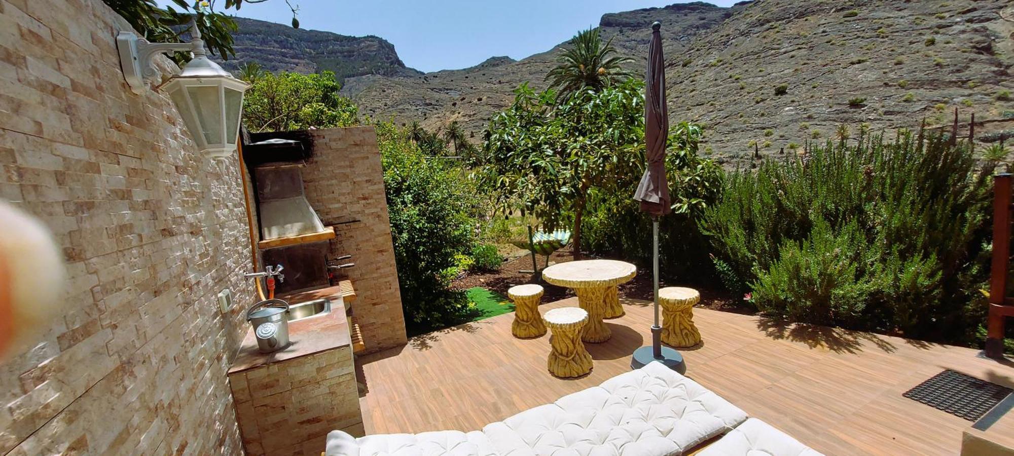 Cabana Los Palmeros, Vista Al Mar Y La Montana Alojera Екстер'єр фото