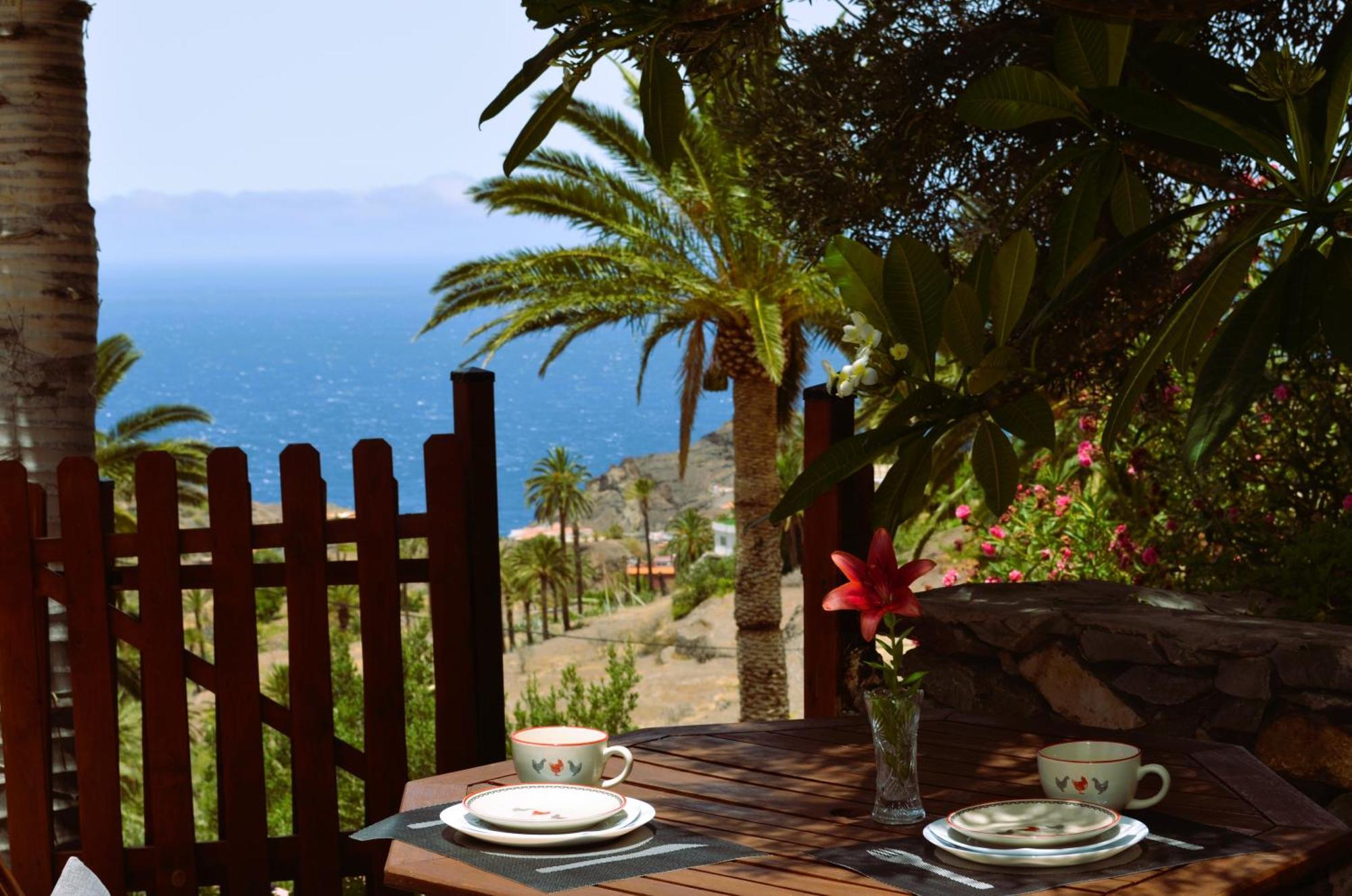 Cabana Los Palmeros, Vista Al Mar Y La Montana Alojera Екстер'єр фото